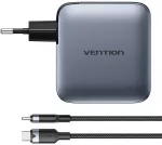 Vention 100 W įkroviklis 1xUSB-A 3xUSB-C + kabelis