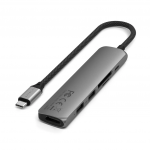 Satechi Type-C 6-in-1 adapteris - Space Gray - ST-P6SM