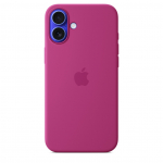iPhone 16 Plus Silicone Case with MagSafe - Fuchsia - MYYE3ZM/A