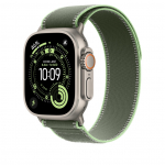49mm Green/Neon Trail&nbsp;Loop&nbsp;-&nbsp;S/M - Natural Titanium Finish - MFT44ZM/A
