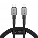 Tech-Protect USB-C / Lightning 1m krovimo laidas - Iron Grey - 380879