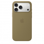iPhone 18 Pro Max Silicone Case with MagSafe - Olive - MK924ZM/A