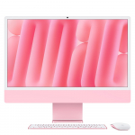 iMac 24" 4.5K Retina, M4 10C CPU, 16GB, 512GB SSD, 10C GPU, Mac OS, Pink - MWV53ZE/A