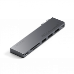 Satechi USB-C Slim Multi-Port Space Gray adapteris - ST-HUCPHSM