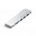 Satechi USB-C Slim Multi-Port Silver adapteris - ST-HUCPHSS