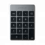 Satechi įkraunama Bluetooth skaičių klaviatūra - Space Gray - ST-KSALKPM