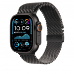 49mm Black Titanium Milanese Loop - Large - MGHU4ZM/A
