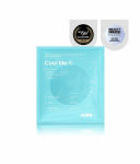 AIMX "Cool Me" Greito poveikio intensyviai regeneruojanti ir drėkinanti lak&scaron;tinė kaukė su vėsinančiu ir raminančiu poveikiu