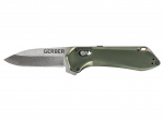 Peilis Gerber Highbrow Green, COMPACT lenktinis