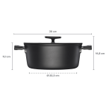 Hard Face puodas 5,0L