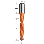 Spiralinis medžio grąžtas HM LH 8x43x70mm S=10x20mm, CMT