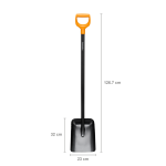 Solid&trade; Metal semtuvas D-formos rankena