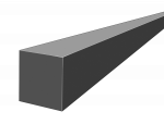 Valas pjovimo 2.4mm x 83m (kvadratinis)