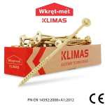 KLIMAS Medsraigčiai padidinta TX galva 8&times;260 (50vnt)