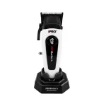 iPRO Professional Hair Clipper Profesionali belaidė plaukų kirpimo ma&scaron;inėlė S1095, Balta