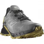 SALOMON SUPERCROSS 4 GTX trail running shoes - grey/brown L4731720058425