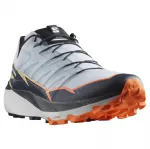 SALOMON THUNDERCROSS trail running shoes - grey/black/orange L4729520049441
