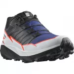 SALOMON THUNDERCROSS trail running shoes - black/blue/white L4729610043051