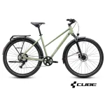 CUBE NATURE ONE FE Trapeze Women's Trekking Bike &ndash; Almondgreen / Green 2027 1163161_54