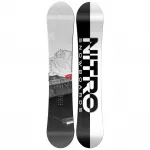NITRO PRIME RAW snowboard - black/white 833028001155