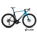 CUBE AGREE C:62 RACE Carbon Road Bike &ndash; Chromeblue / Liquidblue 1132300_60