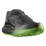 SALOMON GLIDE MAX TR trail running shoes - black/green L4731740049394