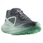 SALOMON GLIDE MAX TR W trail running shoes - grey/light green L4731750049398