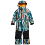BURTON 2L ONE PIECE kids' one piece suit - paint stripe 2337012E6ARG00_S