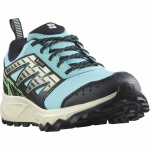 SALOMON WANDER GTX W bėgimo takelio batai - mėlyna/žalia/juoda B9-IPMF-DQA5
