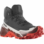 SALOMON CROSS HIKE MID GTX 2 žygių avalynė - juoda/ruda/raudona NZ-ULL1-HHBC
