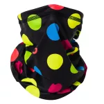 ELEVEN SPORTSWEAR Multifunctional scarf DOTS black MFS-DOT.C.BK.UNI