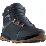 SALOMON OUTCHILL TS CSWP W winter shoes - dark blue/brown JP-UCPD-OAO0