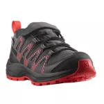 SALOMON XA PRO V8 CSWP K trail running shoes - black/grey/red EP-L03M-32QT