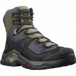SALOMON QUEST ELEMENT GTX žygių batai &ndash; black green 7M-C4TK-V9TH