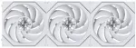 Lian Li Uni Fan TL Flex belaidis ARGB PWM ventiliatorių rinkinys (3 vnt., 120 mm, baltas) (G9F.12TL1F3W.00)