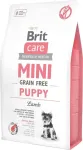 BRIT Care Mini Bezdumblių ėdalas &scaron;unims &scaron;uniukams ėrienos skonio - Sausas &scaron;unų maistas - 2 kg