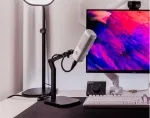 Elgato Wave Desk Stand juodas stalinis laikiklis ausinėms