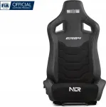 Next Level Racing Next Level Racing ERS4 Elite reguliuojama atlo&scaron;inė sėdynė &mdash; PU odos ir zom&scaron;os edicija