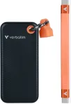 Ki&scaron;eninis SSD 2TB i&scaron;orinis USB-C 3.2 juodas/oranžinis