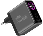 GaN 100W PD QC TFT pilka