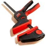 BESSEY one-hand clamp with rotating handle EZ360-60 (black/red, 600 /.