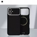 Evelatus Apple iPhone 17 Carbon Premium leidimo MagSafe dėklas, juodas