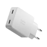 Native Union Pocket GaN PD 65W įkroviklis (2x USB-C), baltas