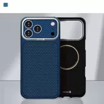 Evelatus Apple iPhone 17 Pro anglies pluo&scaron;to Premium leidimo MagSafe dėklas &ndash; vidurnakčio mėlynas