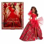Lėlė Barbie Mattel Barbie Kalėdinė kolekcinė lėlė Lotynietė 2024 (HRM67)