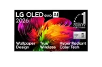 Televizorius LG OLED83W69LA 83" OLED evo AI W6 4K Smart TV, juodas