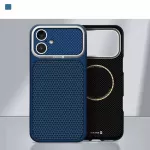 Evelatus Apple iPhone 16 anglies pluo&scaron;to Premium leidimo MagSafe dėklas, vidurnakčio mėlyna