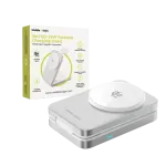 Mobile Origin 3in1 Qi2 25W sulankstomas įkrovimo stovas PW35, suderinamas su MagSafe - sidabrinis