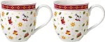 Villeroy & Boch Toy's Delight rinkinys 2 &scaron;ventinių puodelių