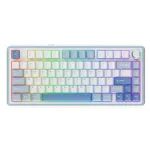Aula F75 mechaninė klaviatūra EN &ndash; White/Blue/Purple Switch
